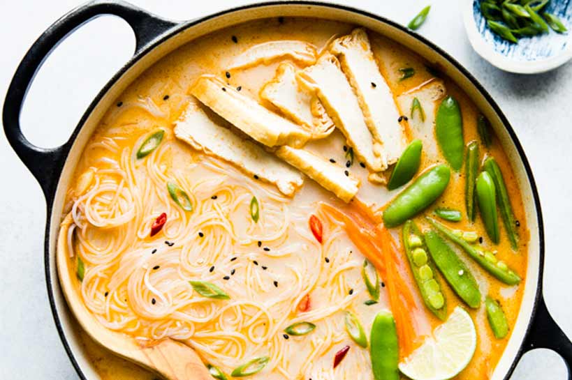 Coconut Noodle Soup